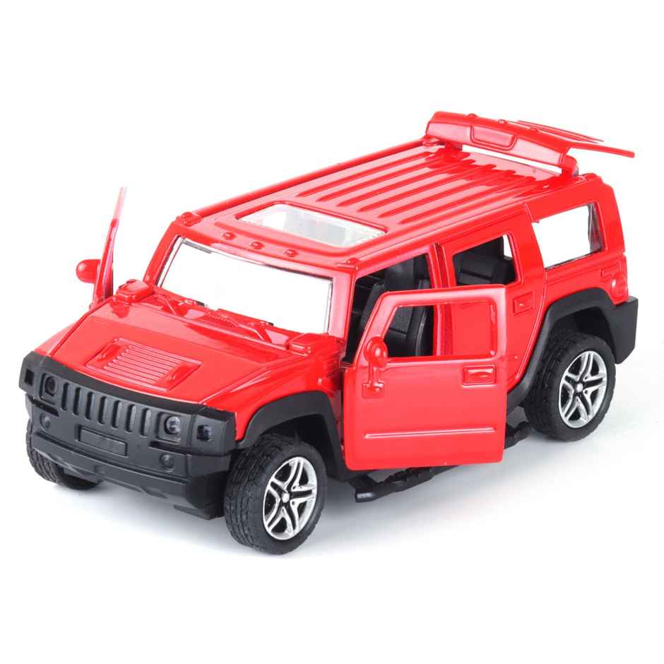 Frendo Premium Die-Cast Car | 3-Way Opening | Pull-Back Action | Humm Red