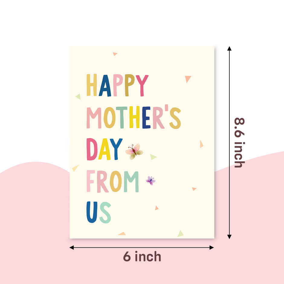 Party Propz Happy Mother's Day From Us Greeting Card