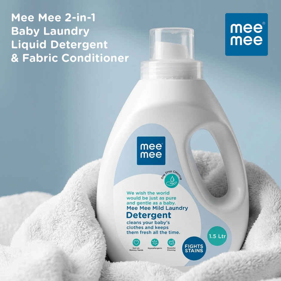 Mee Mee Anti-Bacterial Baby Laundry Detergent - One Drop Cleaning