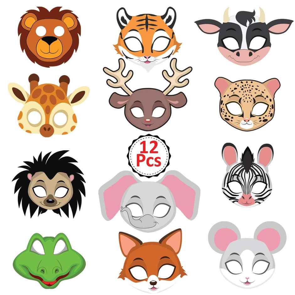 Animal Eye Mask | Animal Mask For Kids Face | Party Propz