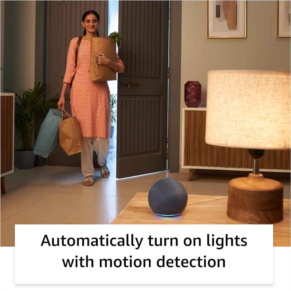 Amazon Echo Dot (5Th Gen) Smart Speaker With Bigger Sound, Motion Detection,Alexa &Bluetooth - White