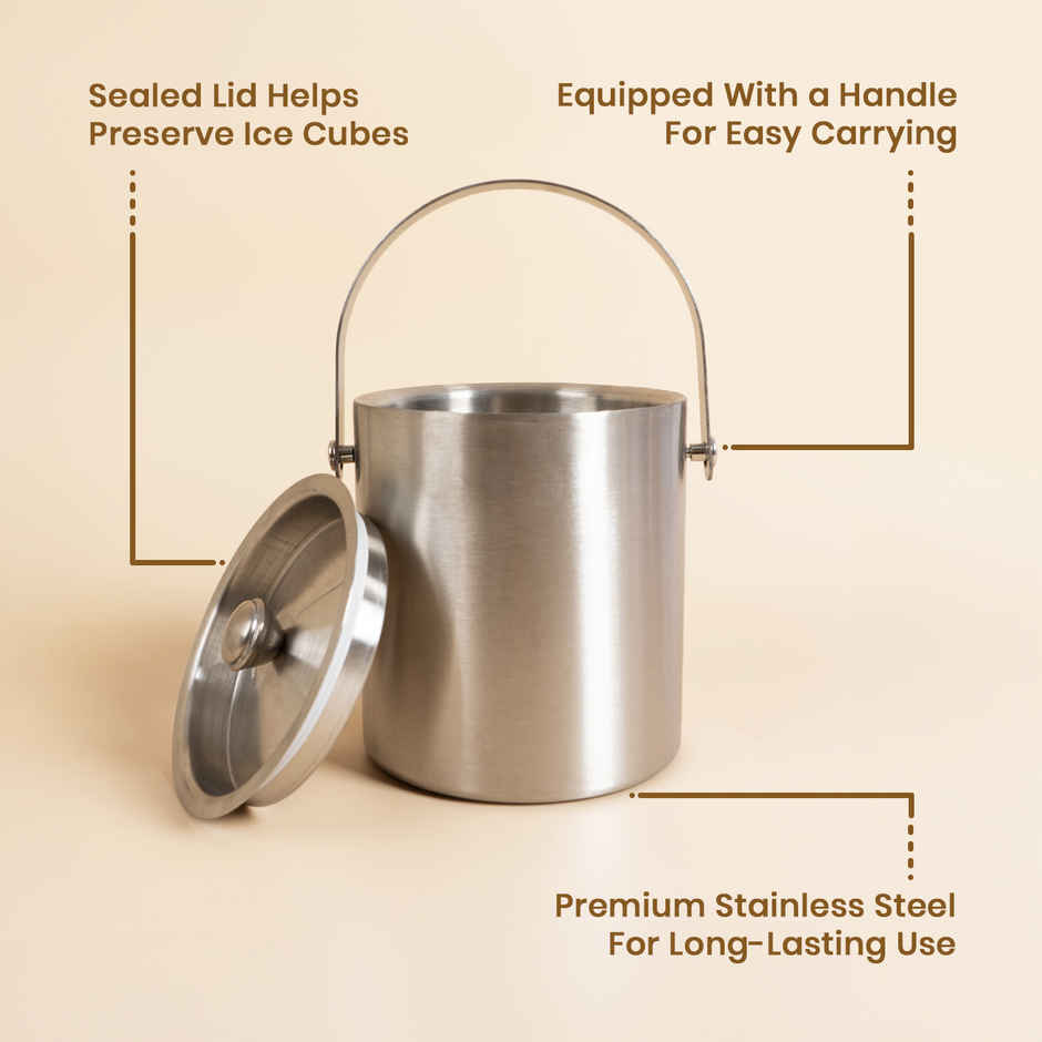 Picfest Stainles Steel Ice Bucket 1.5 L
