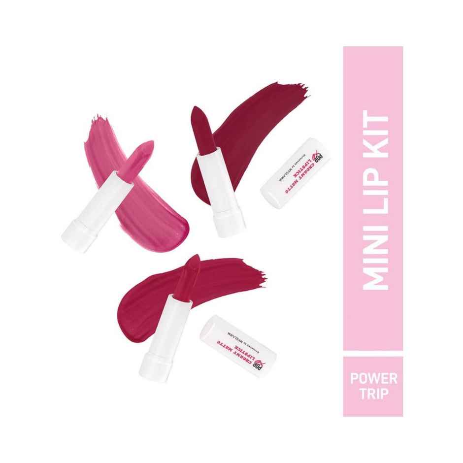 Myglamm Popxo Makeup Collection Mini Lip Kit - Power Trip