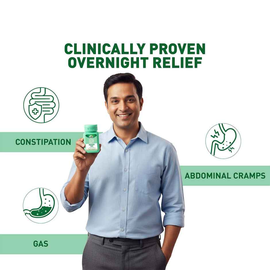 Zandu Good Gut Constipation Relief | Clinically Proven Results | Natural Bowel Regulator