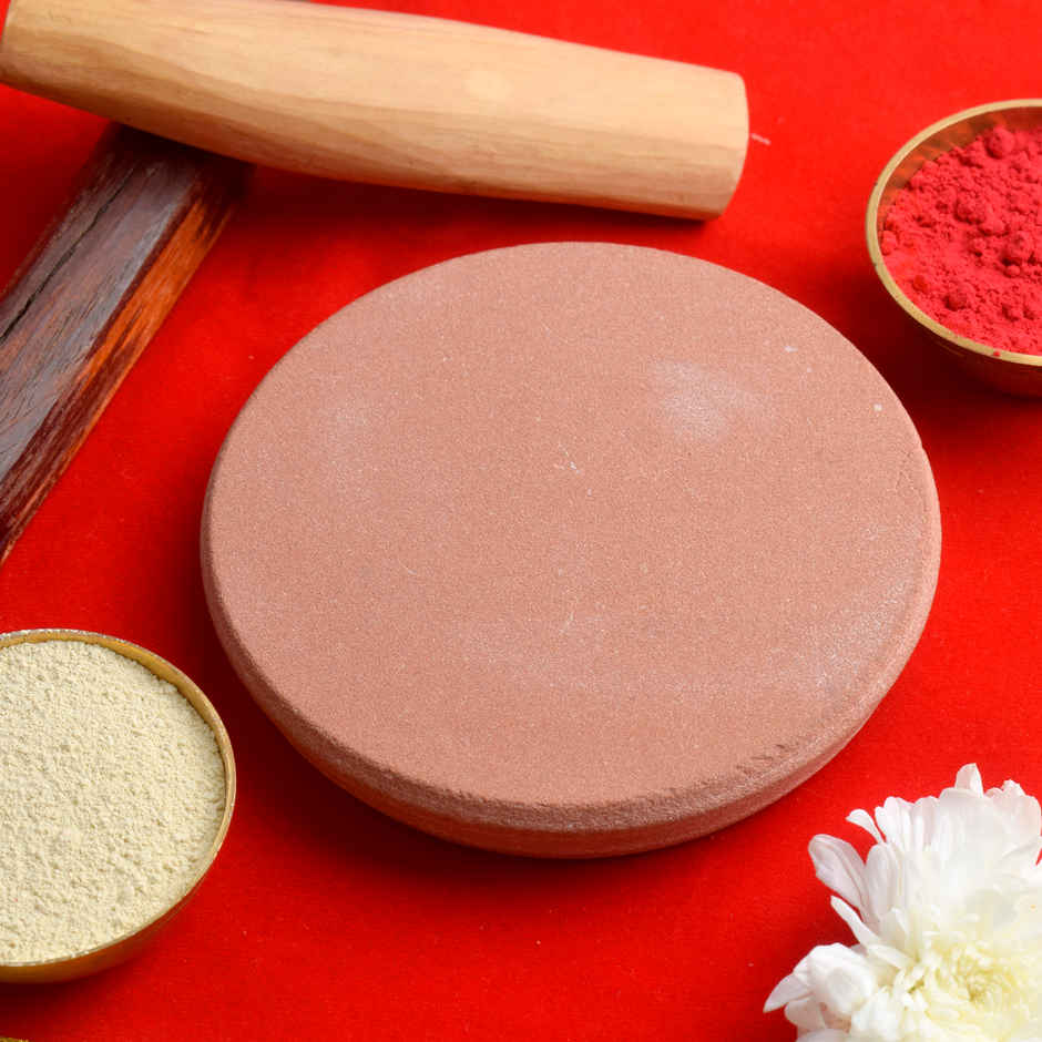 Sandalwood Stick Rubbing Stone (Chakla) | Satvik