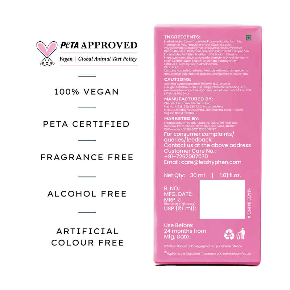 Hyphen Dual-Phase Advanced De-Pigmentation Serum