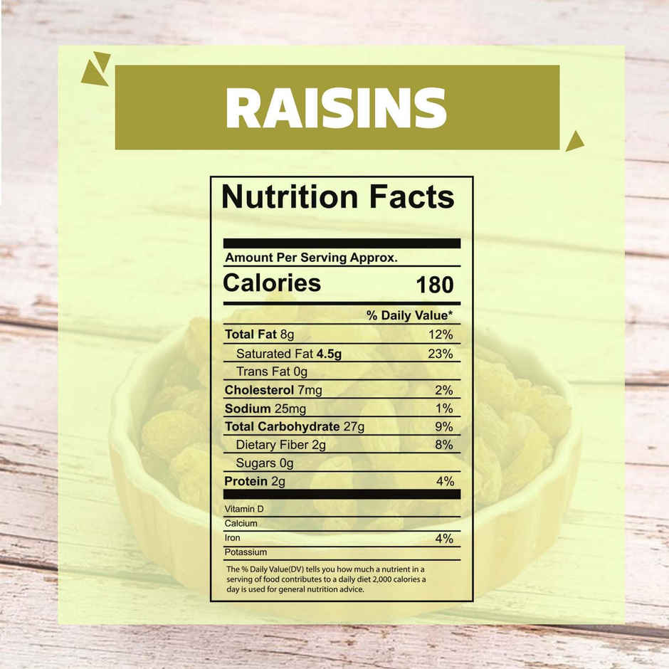 Wonderland Foods Raisin 200g