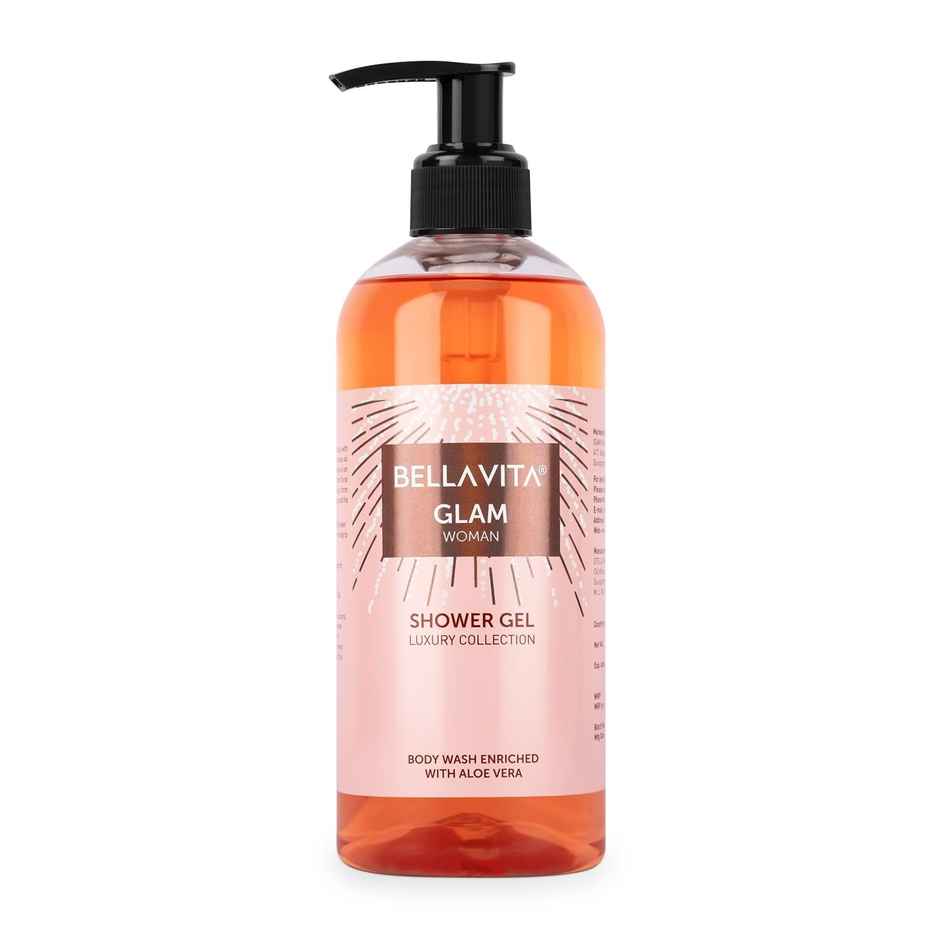 Bella Vita Luxury Glam Woman Body Wash Refreshing Shower Gel for Deep Cleansing