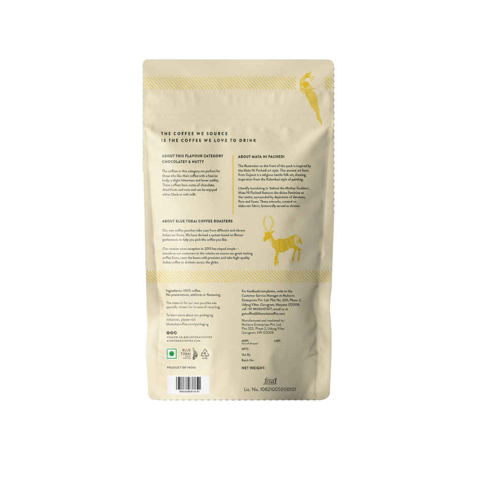 Blue Tokai Attikan Estate Home Espresso Medium Roast Ground Coffee Combo
