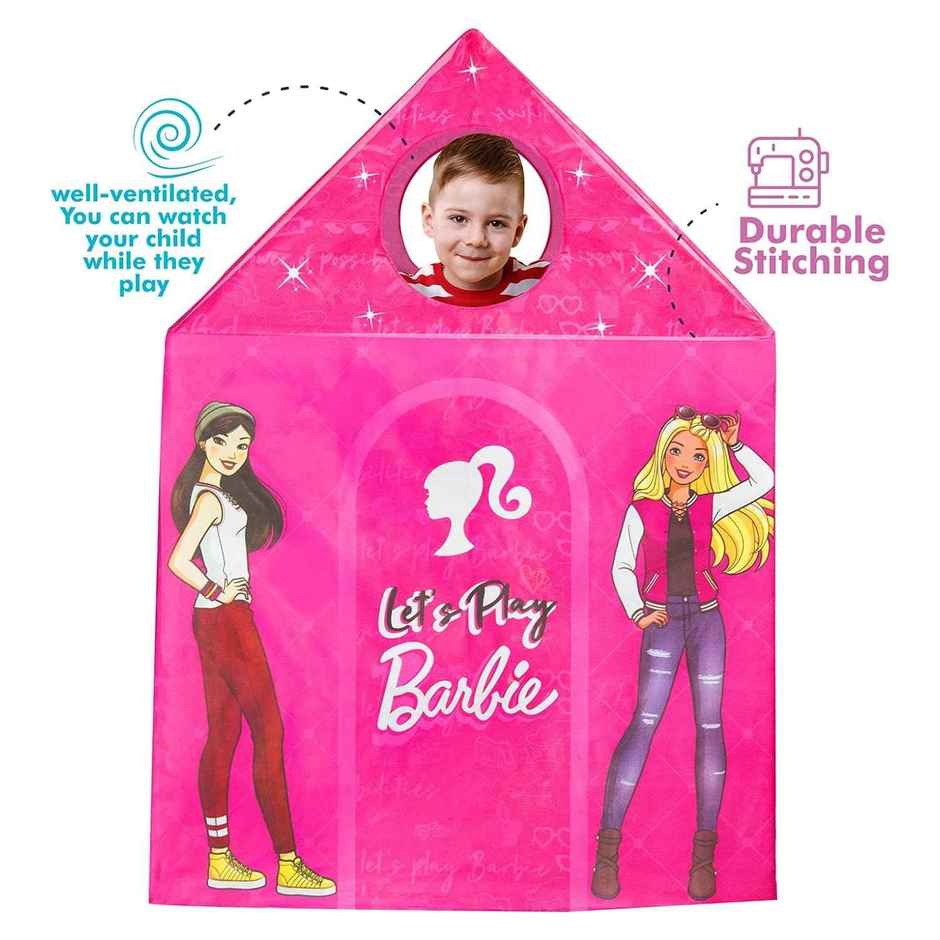 Itoys Barbie Theme Tent House For Kids Doll House Set For Girls Home Play House - (Assorted)