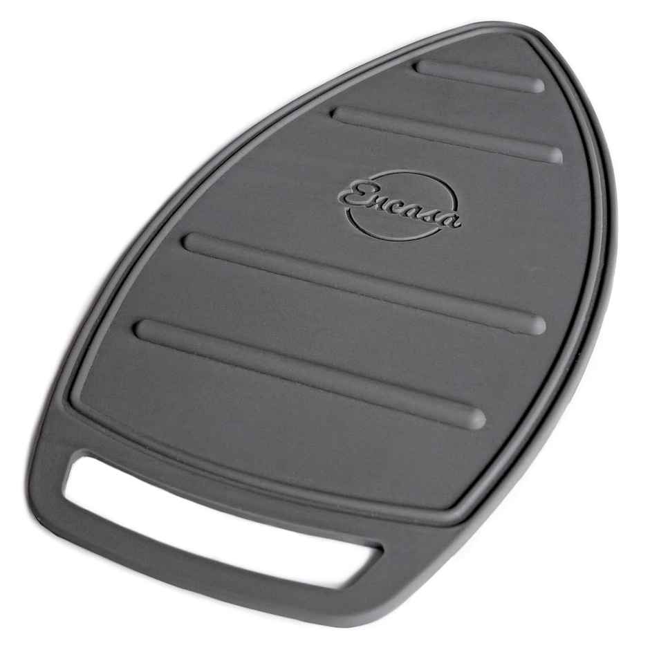 Encasa Xo Silicone Mat Ironing Pad Grey 27X14 Cm, Pack Of 1
