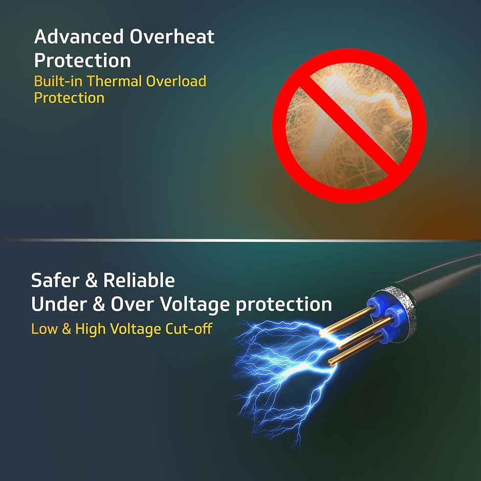 V-Guard Vgsd 100 Supreme Refrigerator Stabilizer(Grey)