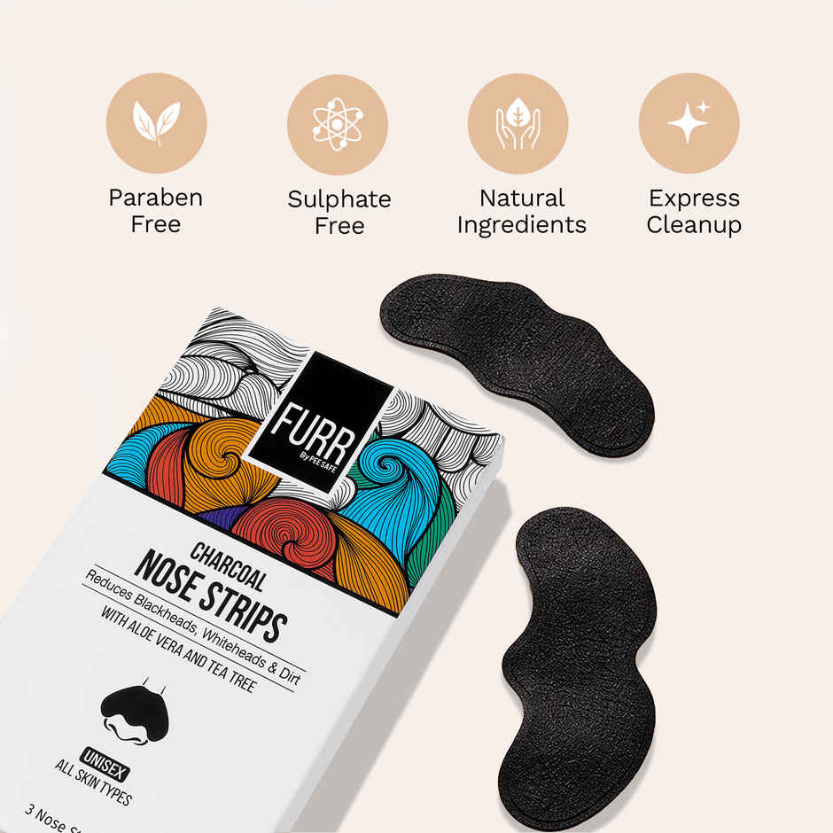 FURR By Pee Safe Charcoal Nose Strips