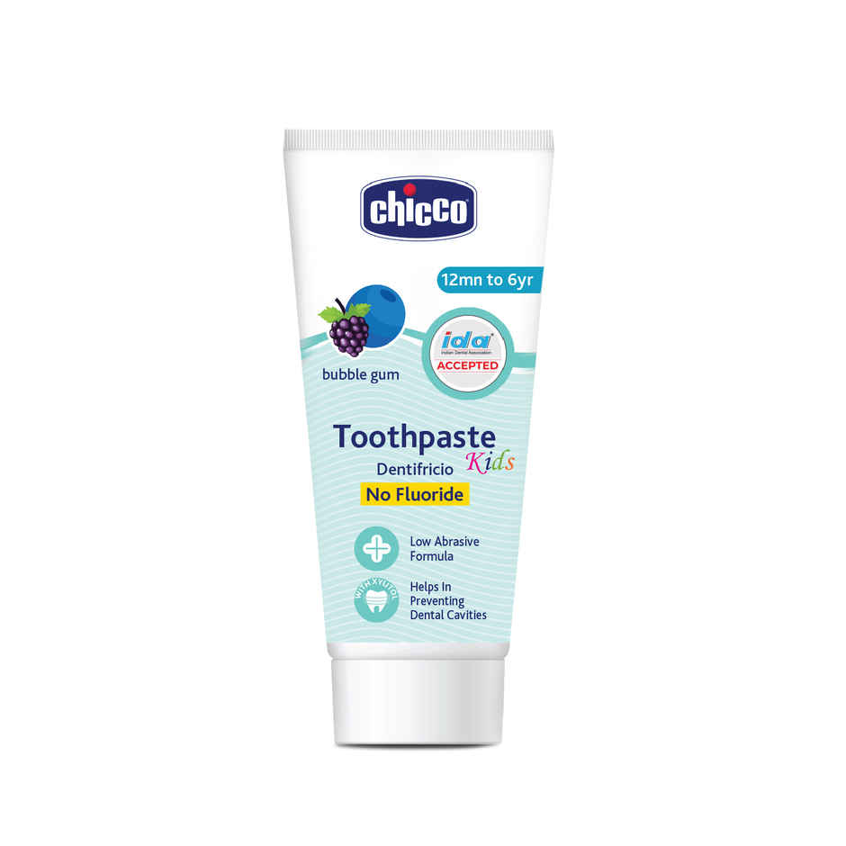Chicco Toothpaste | Bubblegum | 1-6Y | No Fluoride