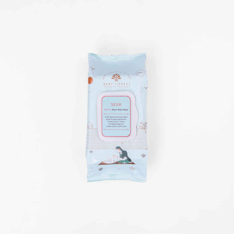 Baby Forest Neer 99.9% Water Baby Wipes | 72 Pulls Per Pack