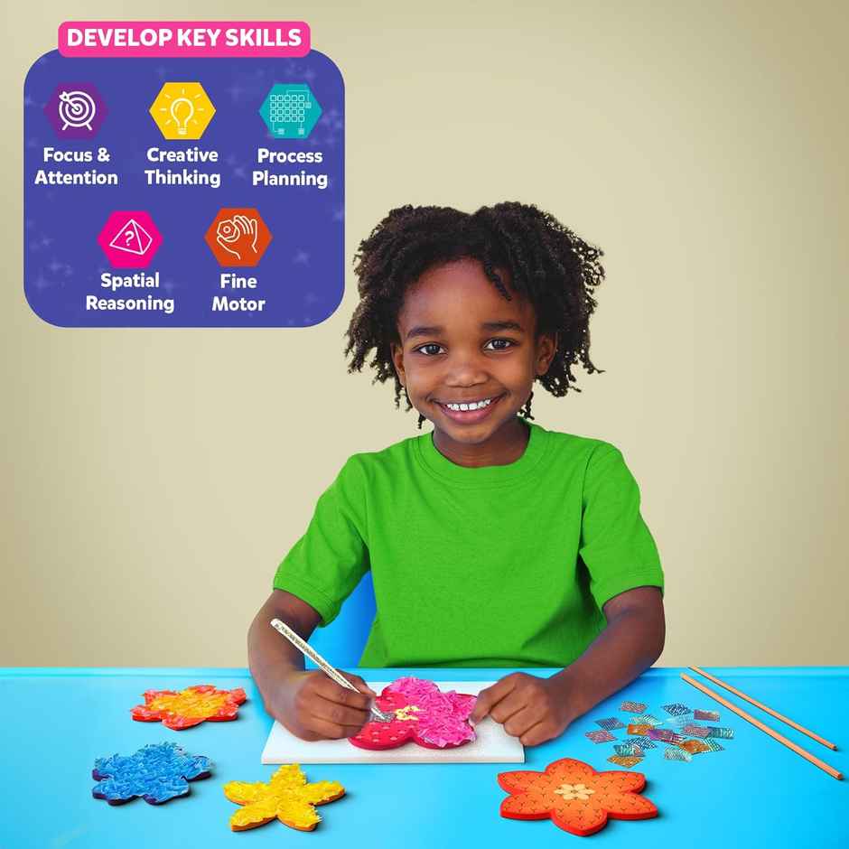 Skillmatics Poke In Art- Flower Bouquet