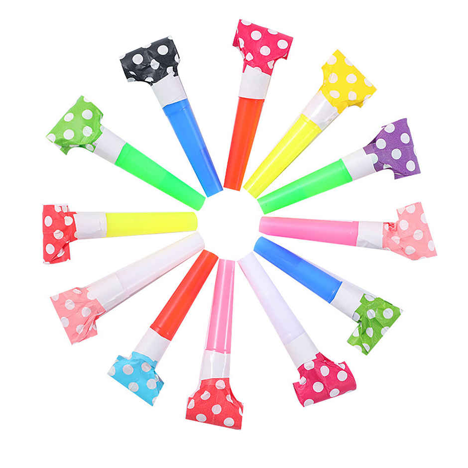 Party Propz Hooters Whistles For Party | Assorted Color
