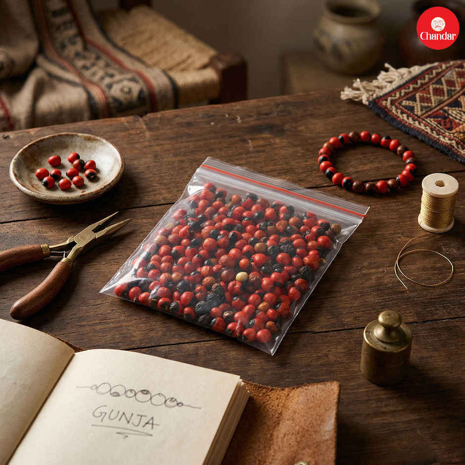 Red Gunja (Chirmi) Seeds | Auspicious Buy | Chandar