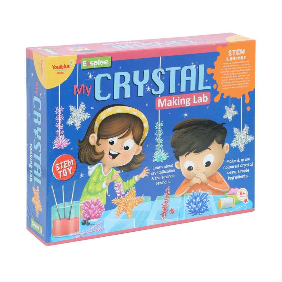 Hamley's Youreka Crystal Making Lab Multicolour 3Y+