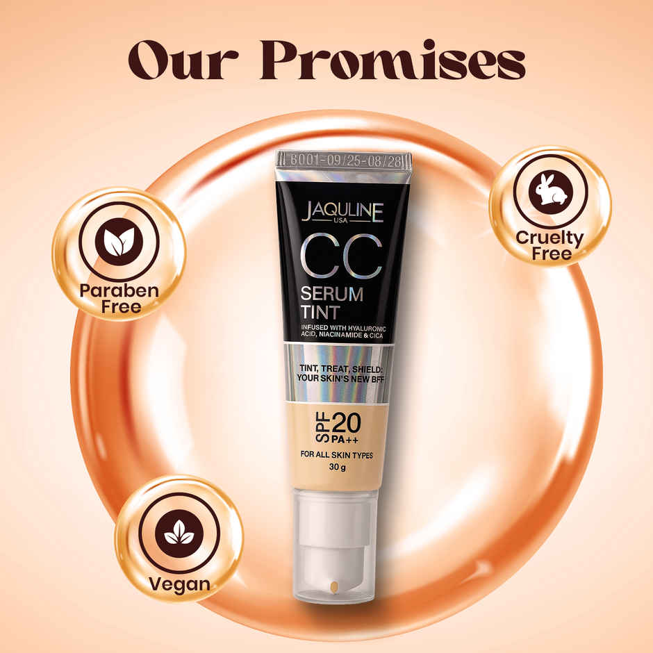 Jaquline USA CC Serum Tint | Honey 02