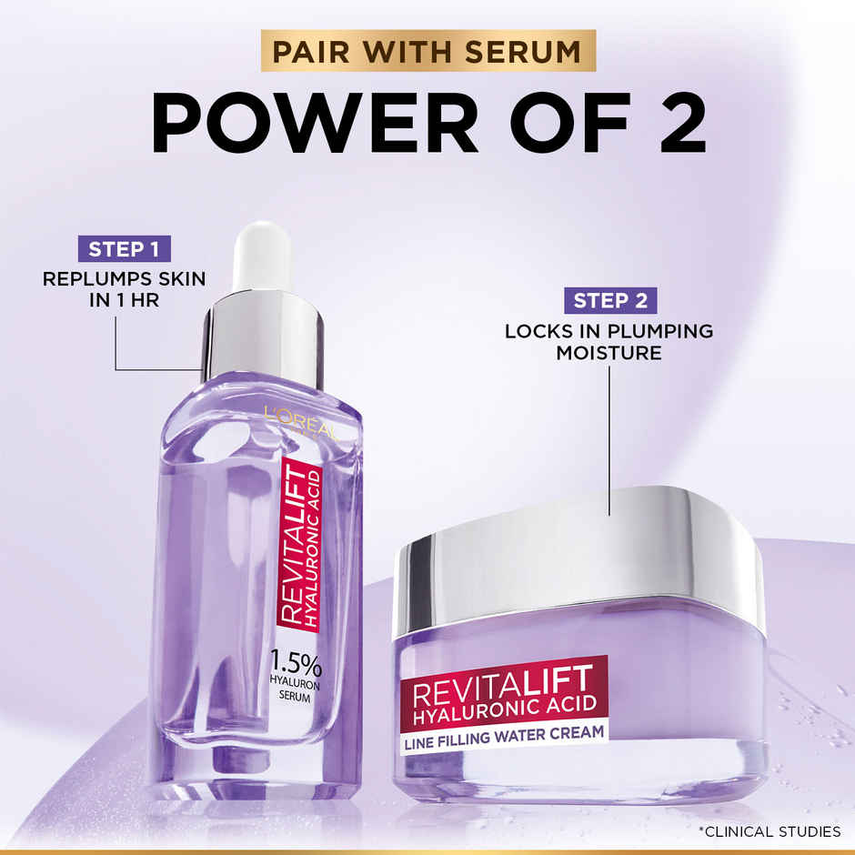 L'Oreal Paris Revitalift Hyaluronic Acid Plumping Day Cream For Women