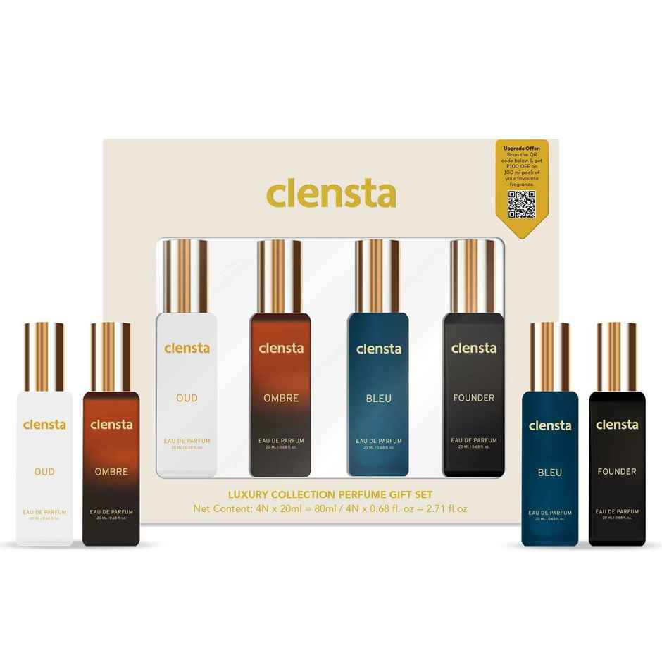 Clensta Luxury Men's Perfume Gift Set | Oud | Ombre | Blue | Founder