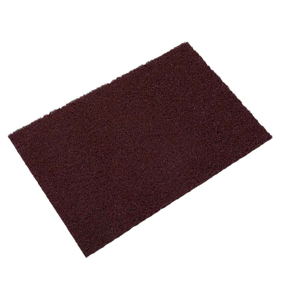 Kuber Industries Modern Door Mat (Red | Maroon | PVC | Standard)