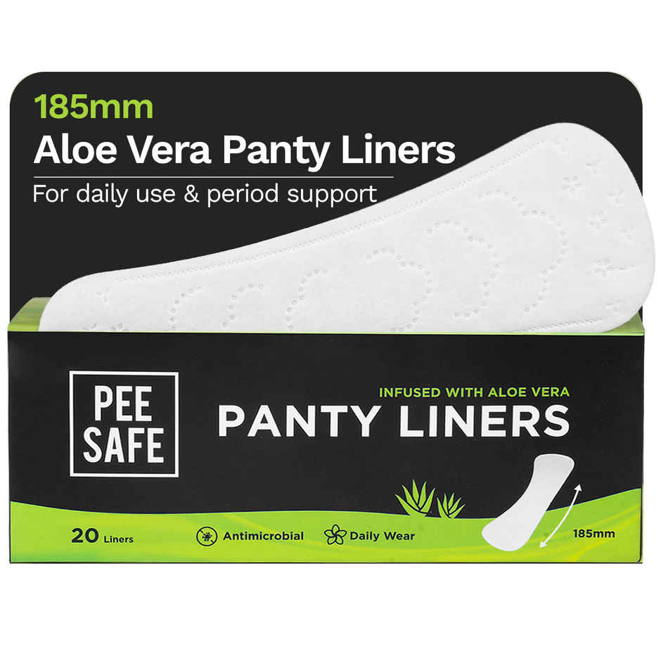 Pee Safe Aloe Vera Panty Liners for Everyday Protection Combo