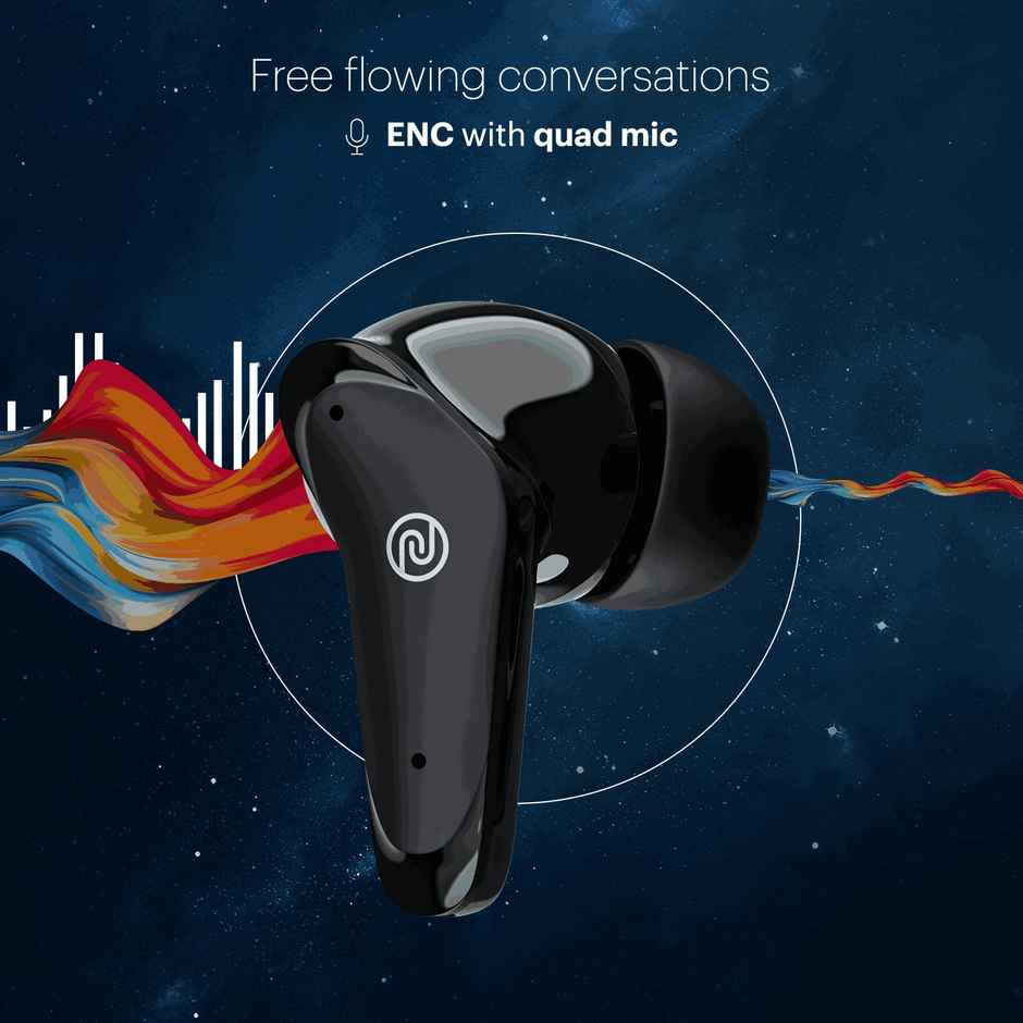 Noise Buds VS102 Plus Truly Wireless Bluetooth Earbuds - Matte Black