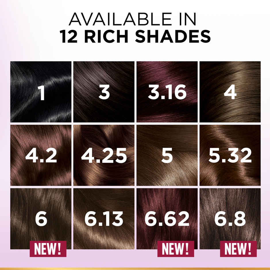 L'Oreal Paris Excellence Creme Hair Color, 1 Black