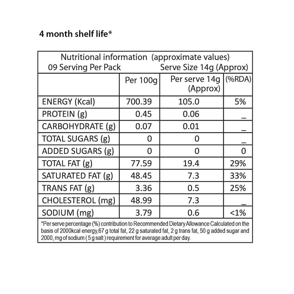 MOOZ Unsalted White Butter