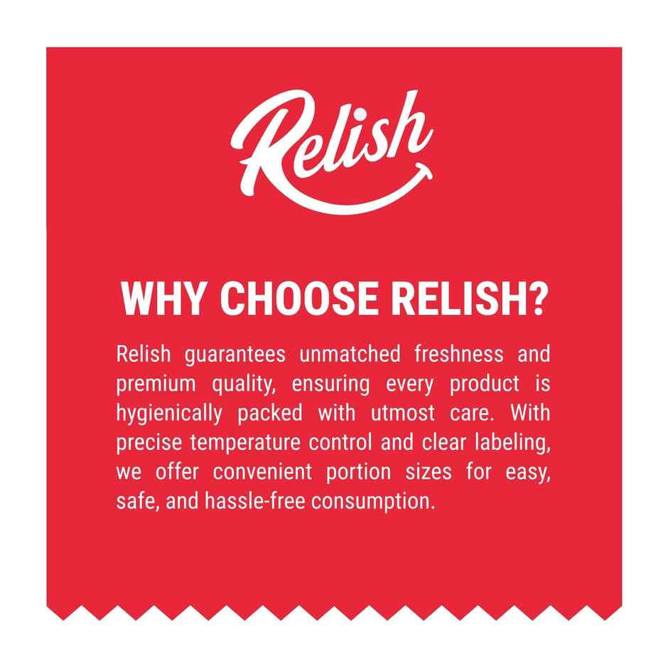 Relish Chicken Hot Wings | Energy - 124 Kcal | Protein - 17.20 g / 100 g