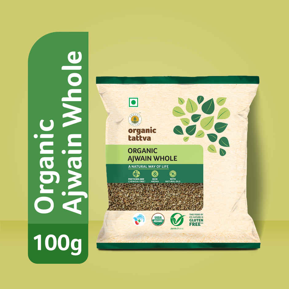 Organic Tattva Ajwain Whole