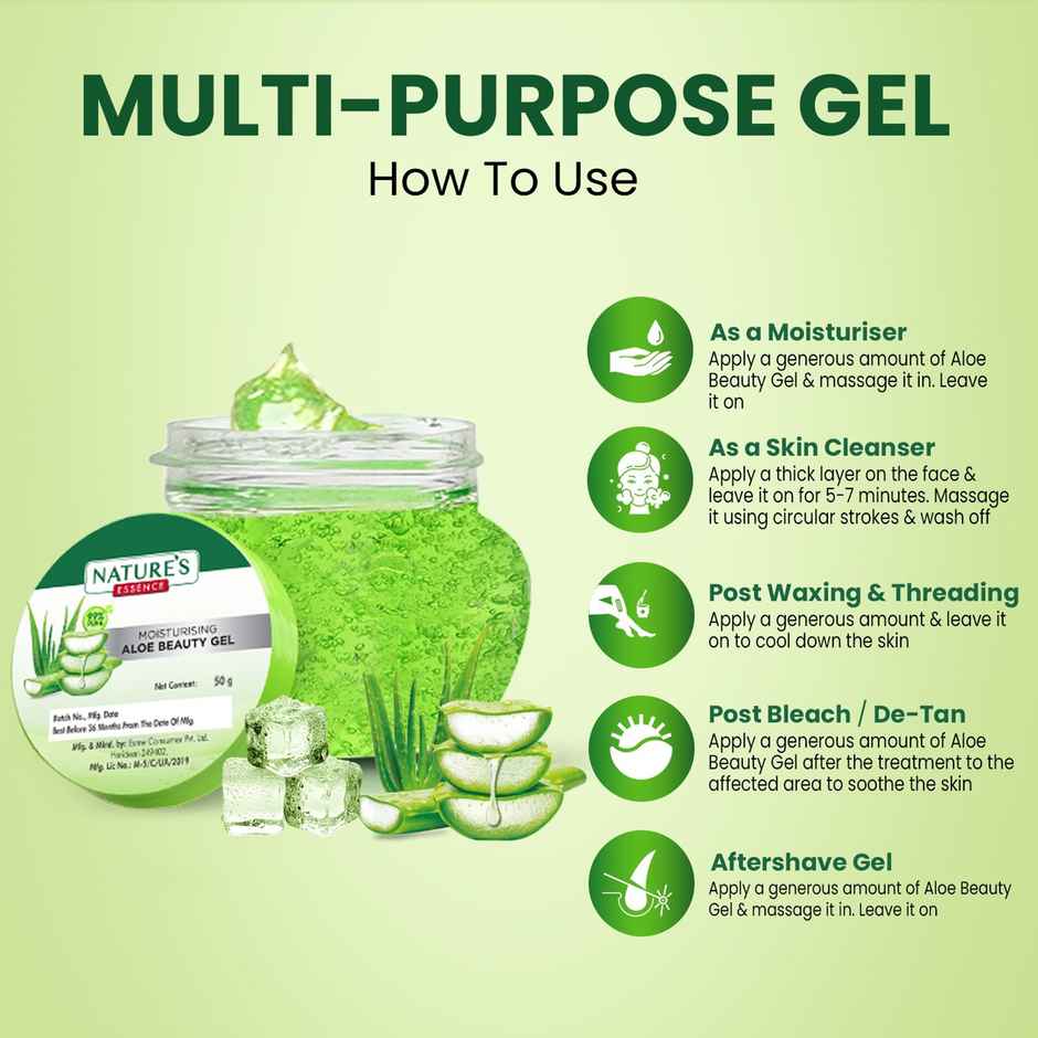 Nature's Essence Moisturising Aloe Beauty Gel