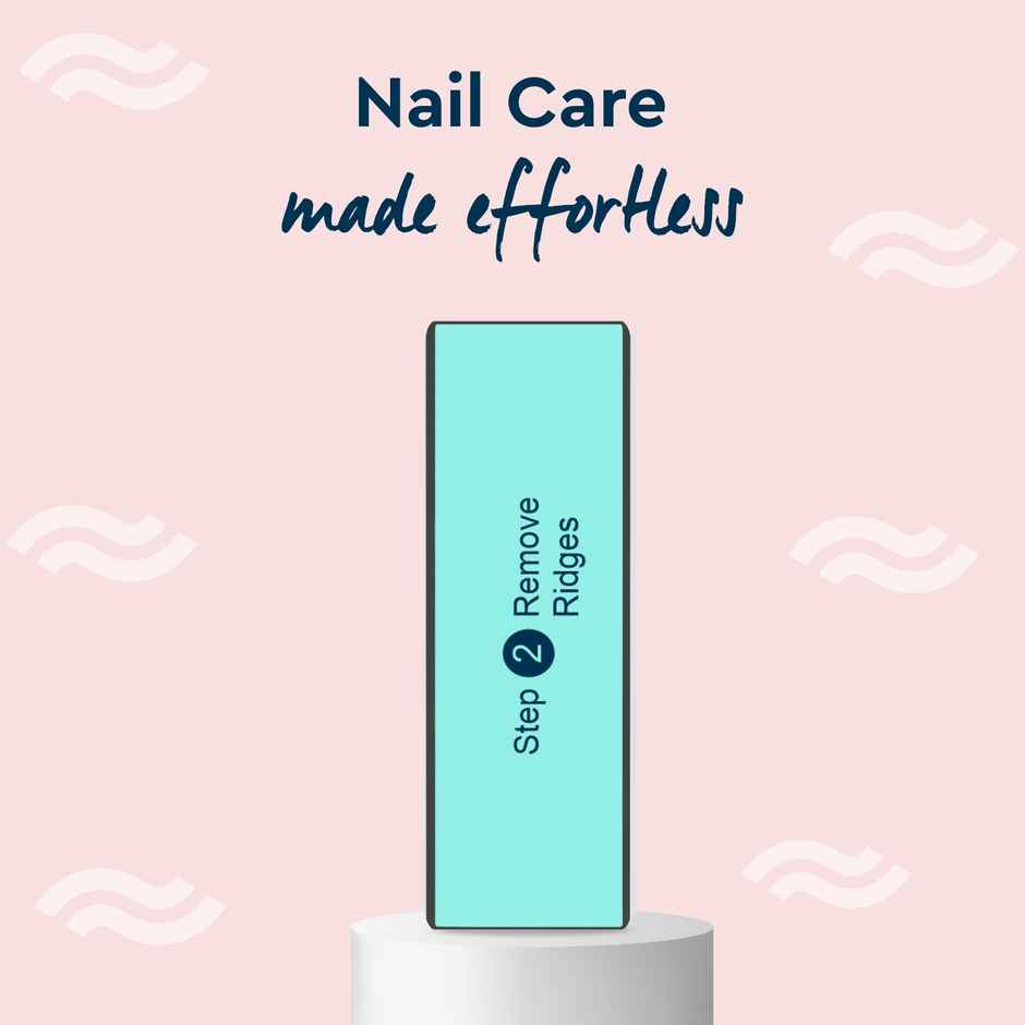 GUBB Block 4 Way Nail Buffer Shinner And Filer Set (Multicolour)