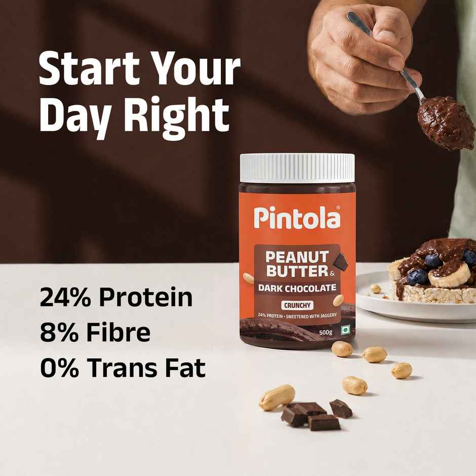 Pintola Dark Chocolate Crunchy Peanut Butter