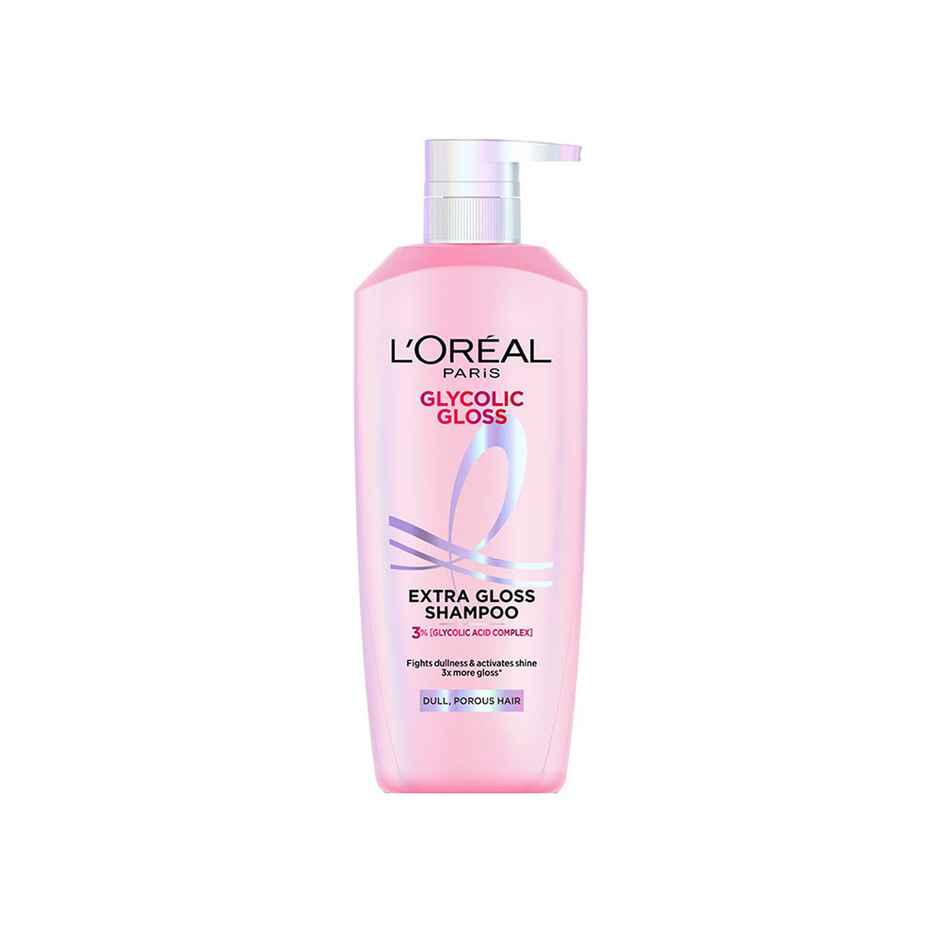 L'Oreal Paris Glycolic Gloss Shampoo | Glycolic Acid for dull hair
