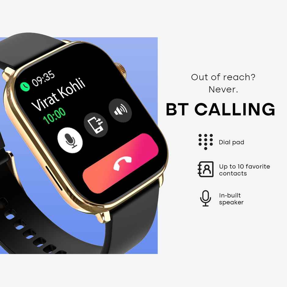 Noise ColorFit Icon 4 Smartwatch | Midnight Gold