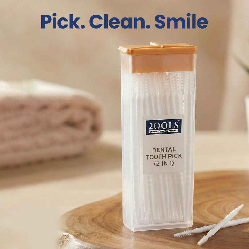 2OOLS 2in1 Inter-Dental Tooth Pick for Teeth Cleaning | TSOC8203