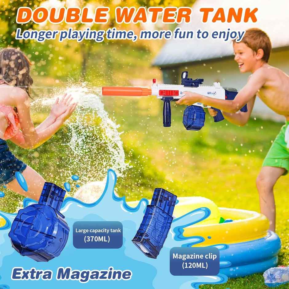 Storio Rechargeable Electric Automatic Water Blaster | Long Range Sniper