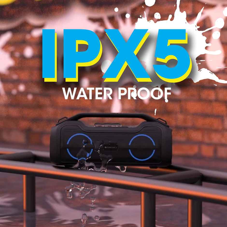 Zebronics Sound Feast 500 Bluetooth 5.0 Portable Speaker with 70W, 9H Backup,IPX5, Type C