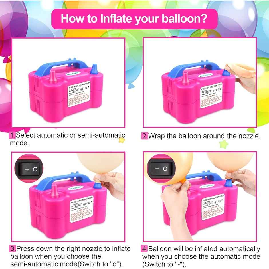 Party Propz Electric Balloon Pump