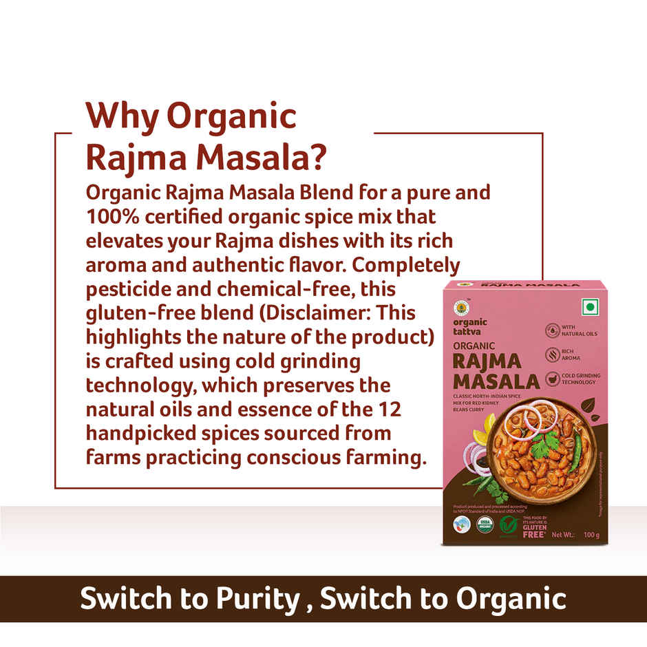 Organic Tattva Rajma Masala