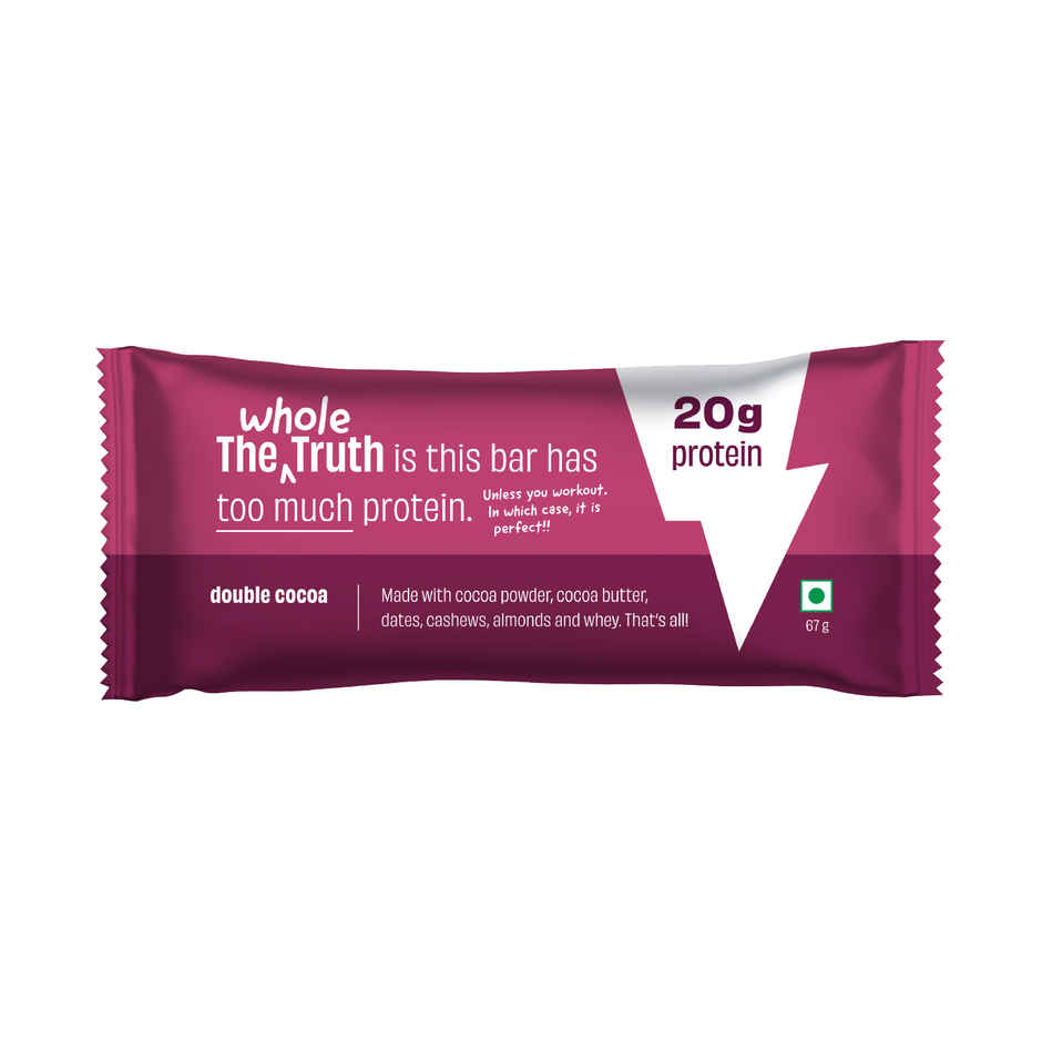 The Whole Truth 20g Protein Double Cocoa Protein Bar