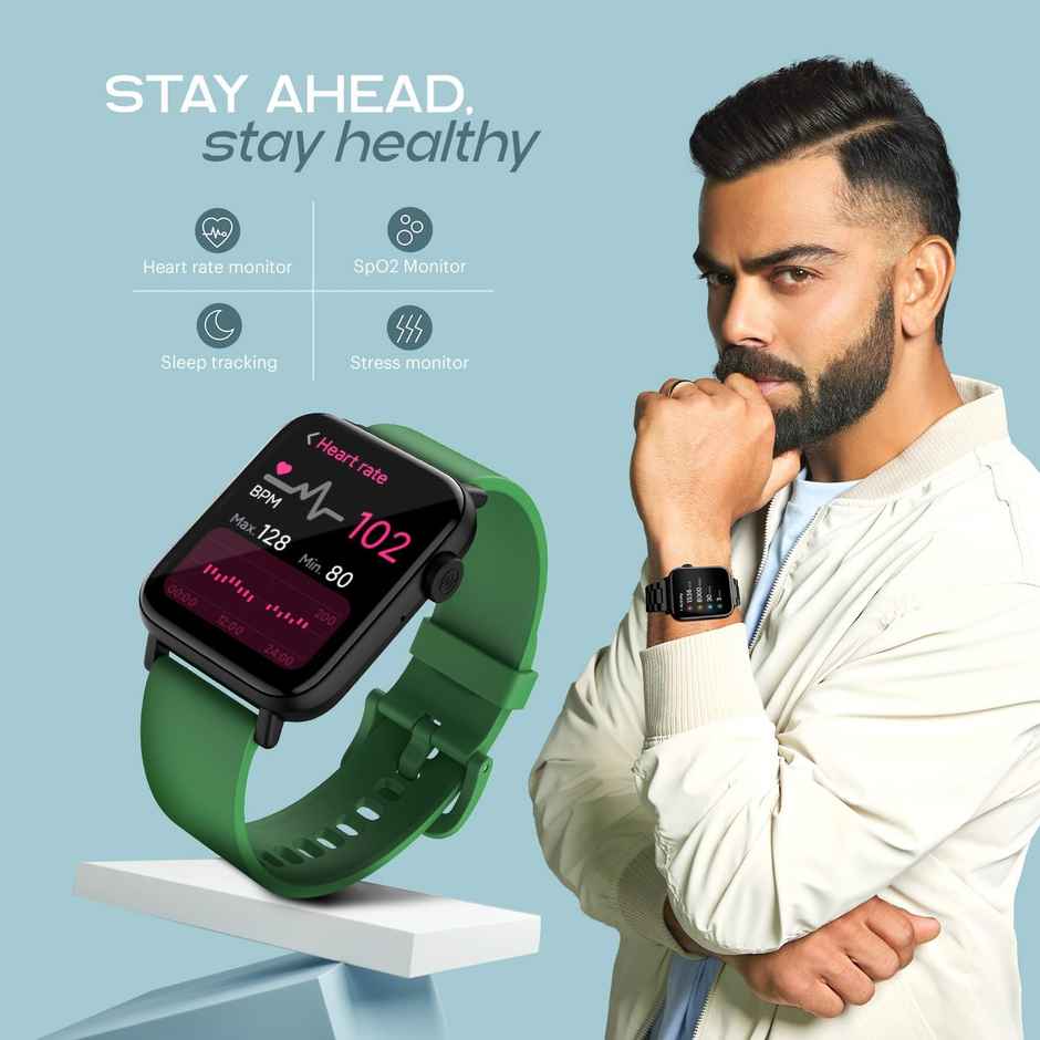 Noise ColorFit Vivid Call 2 Smartwatch with Bluetooth Calling | 1.85" Display | IP68 Waterproof - Space Blue