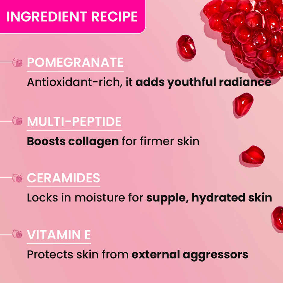 Dot & Key Pomegranate + Multi-Peptide Anti Aging Cream With SPF 30 For Sun Protection
