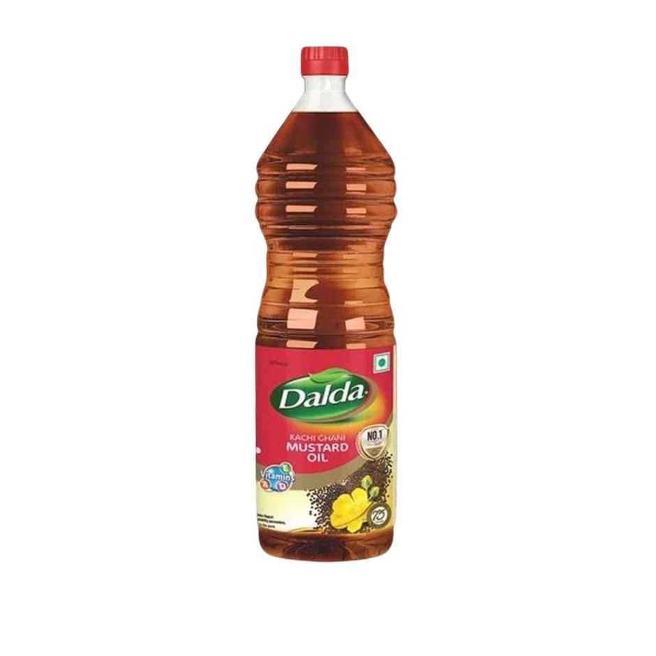 Dalda Kachi Ghani Mustard Oil 1L (Pet bottle) Combo