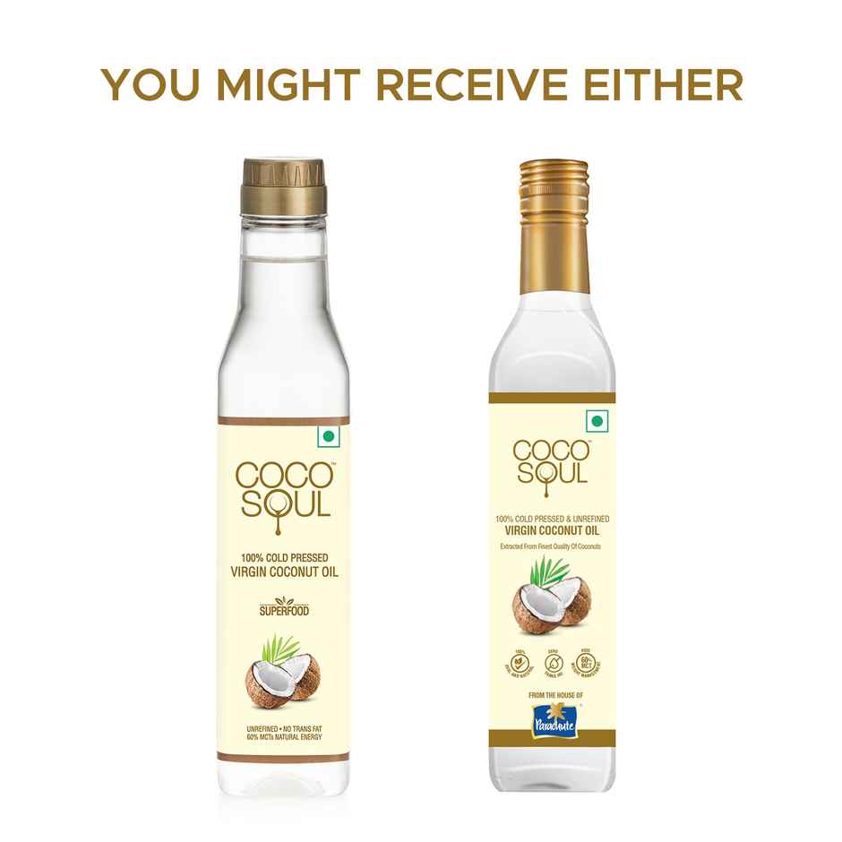 Coco Soul Cold Pressed Unrefined Virgin Coconut Oil