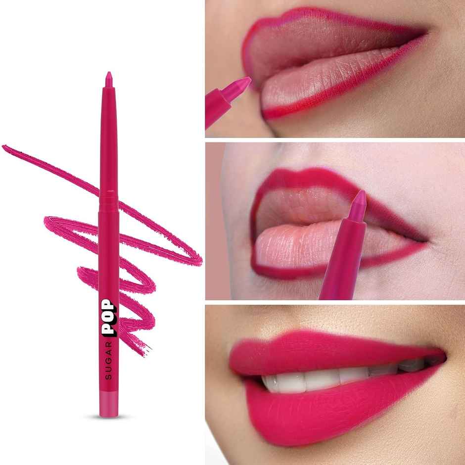 SUGAR POP Velvet Matte Lip Liner 02 Pink Wave