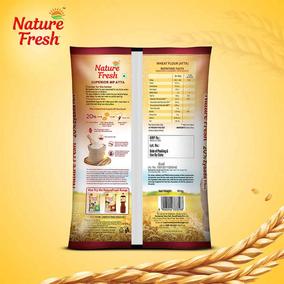 Nature Fresh Sampoorna Chakki Atta